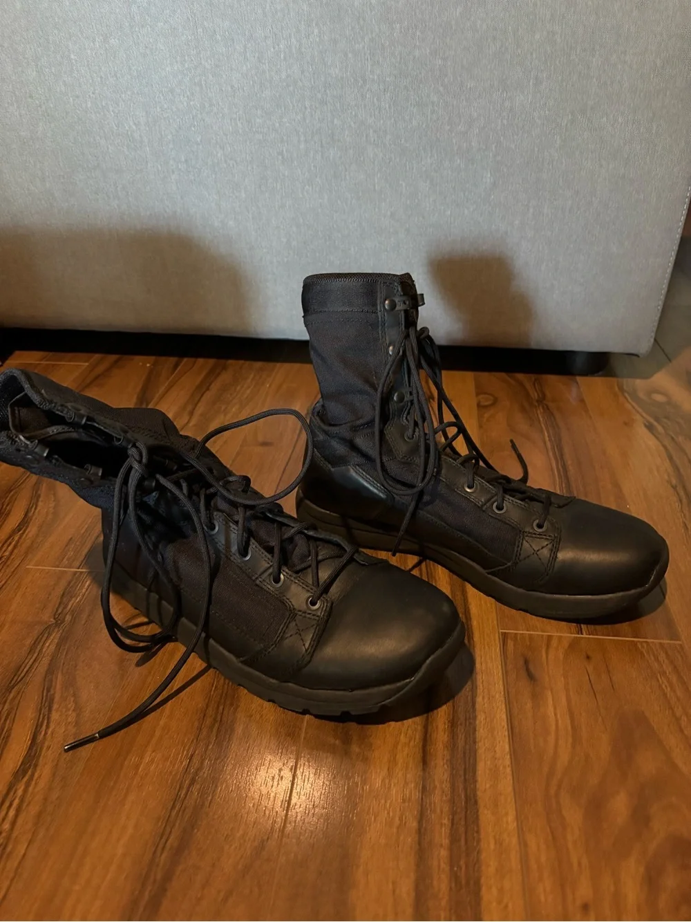 Danner Black Tactical Lace-Up Boots